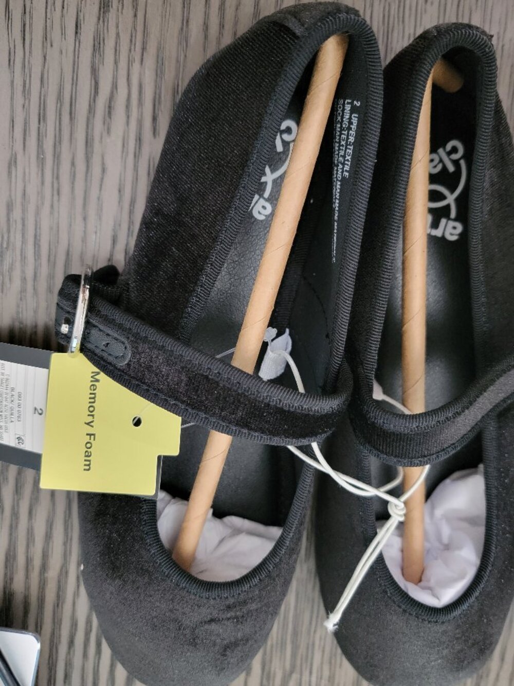 Kids' Quilla Ballet Flats - Art Class™ Black 2